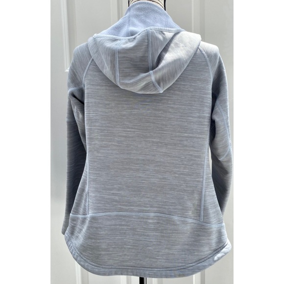 NWOT L.L. Bean Gray Athletic Zip Up Hoodie - Picture 3 of 5